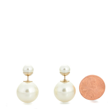 Christian Dior Pearl Mise En Dior Tribal Earrings 2 of 5
