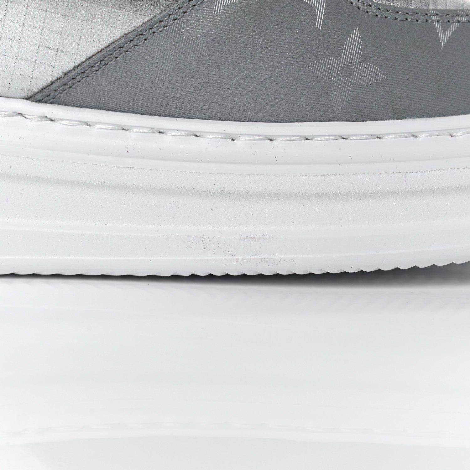 Louis Vuitton Canvas Monogram Beverly Hills Sneakers 11 Argent 8 of 15