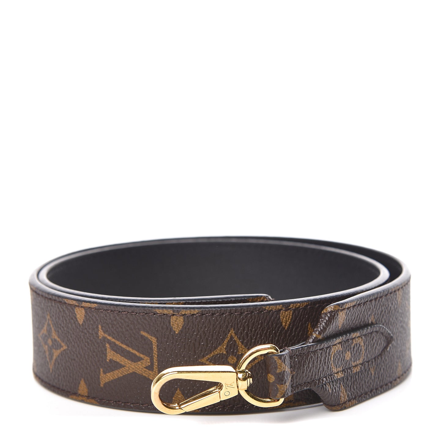 Monogram Bandouliere Shoulder Strap Black