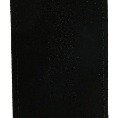 Gucci Calfskin Double G 40mm Belt 80 32 Black 5 of 6