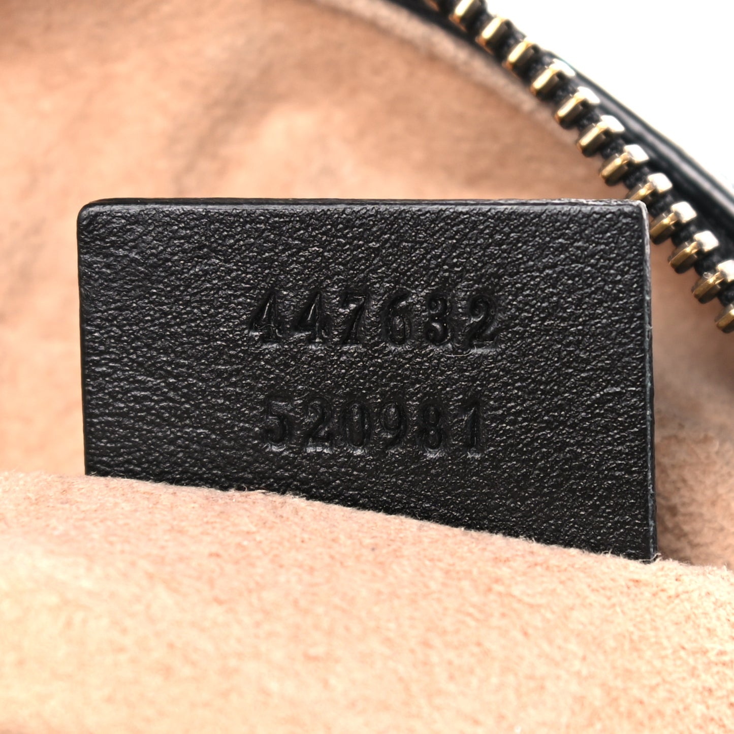 Calfskin Matelasse Small GG Marmont Chain Shoulder Bag Black