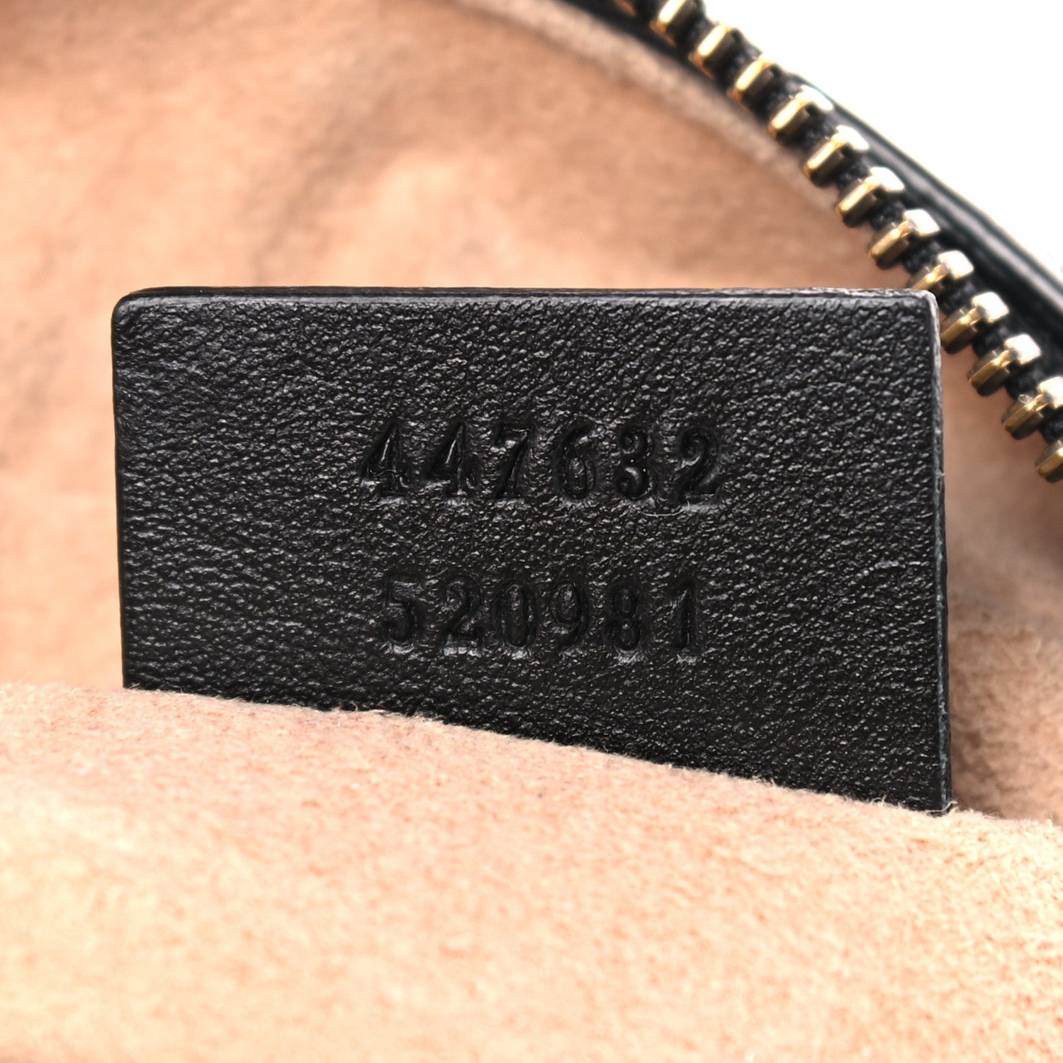 Gucci Calfskin Matelasse Small GG Marmont Chain Shoulder Bag Black 7 of 17