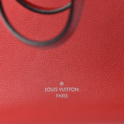 Louis Vuitton Calfskin Lockme Cabas Rubis 9 of 9
