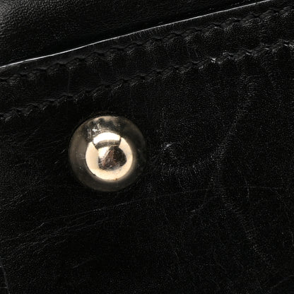 Burberry Calfskin Quilted Large Manor Tote Black 12 of 14