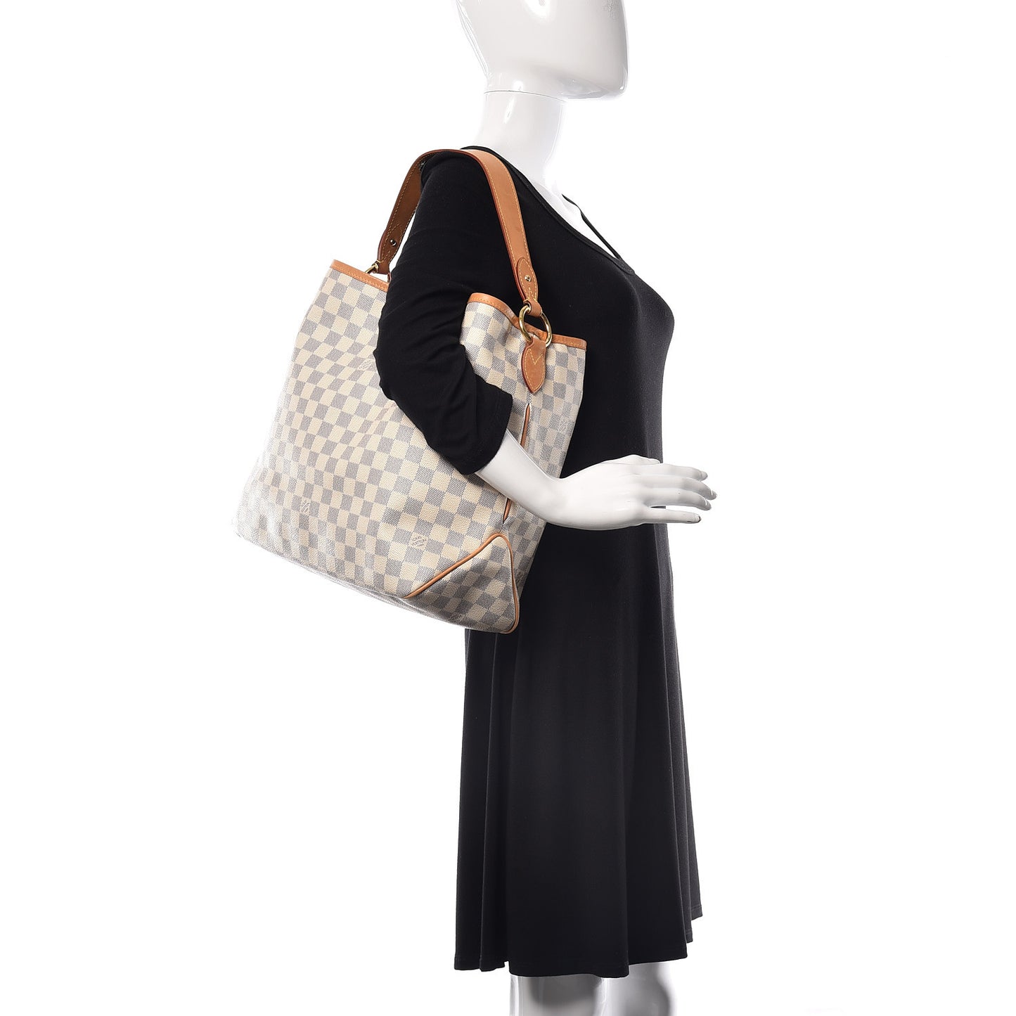 Damier Azur Delightful MM Pink