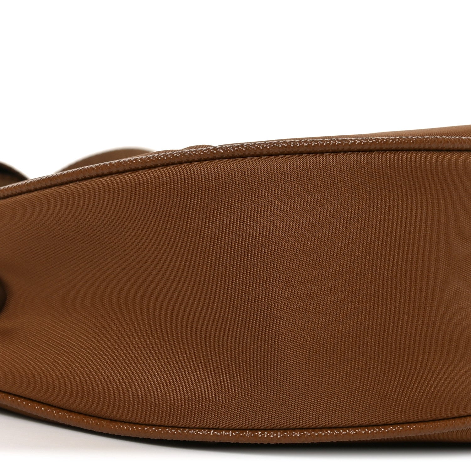Prada Re-Nylon Saffiano Demi-lune Shoulder Bag Brandy 8 of 9