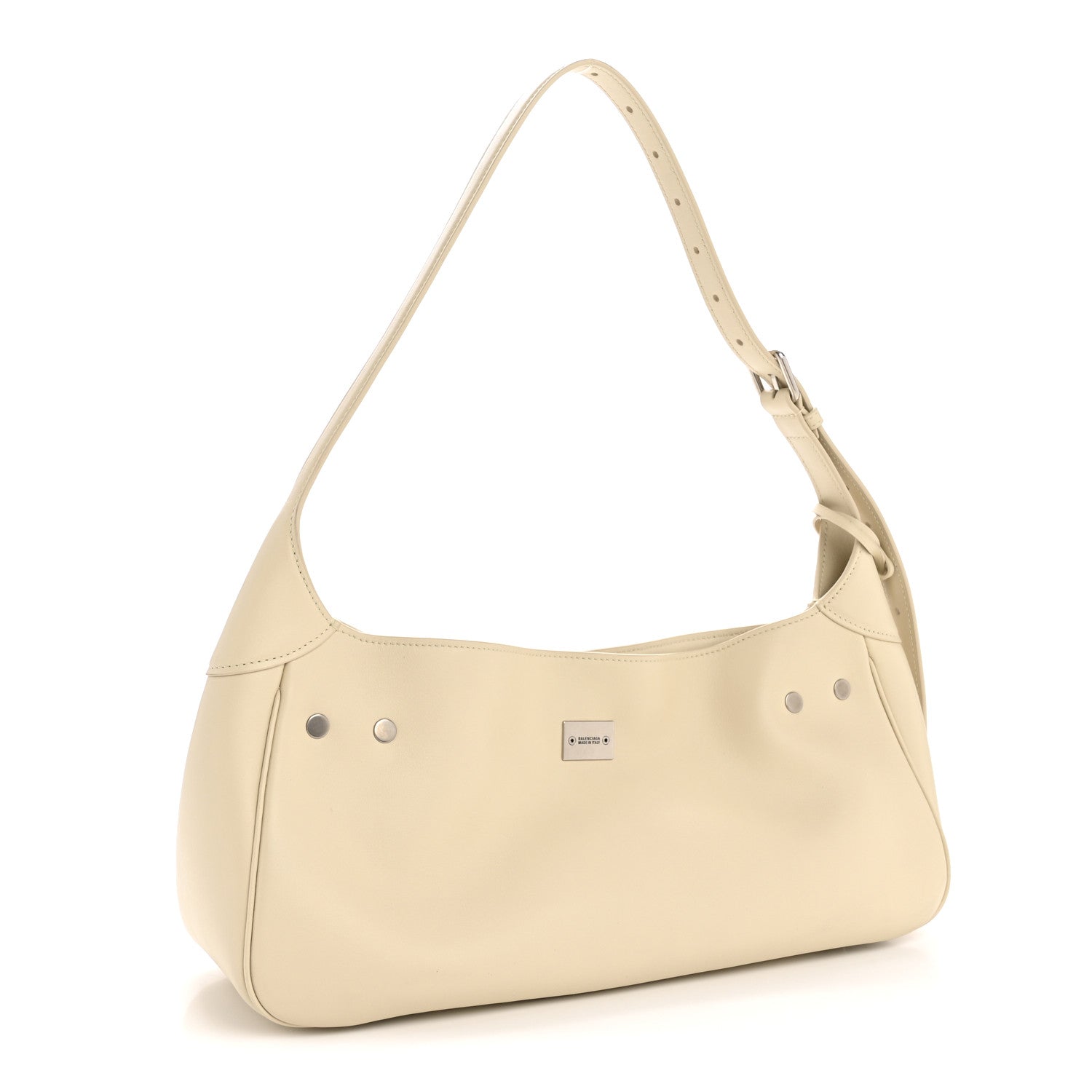 Balenciaga Smooth Calfskin Small Bel Air Shoulder Bag Soya 3 of 11