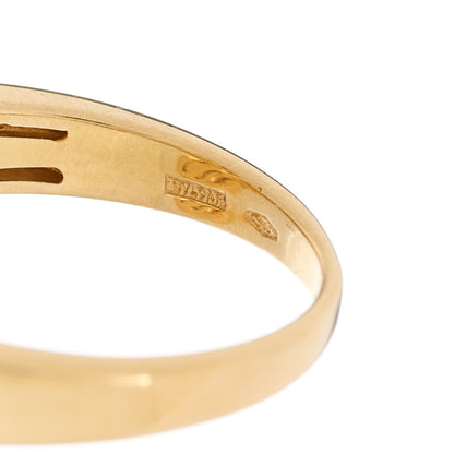 Bulgari 18K Yellow Gold Cicladi Ring 52 6 5 of 5