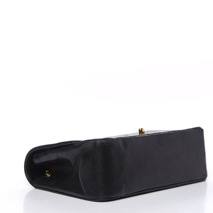 Chanel Lambskin Quilted Small Single Flap Black 4 of 17
