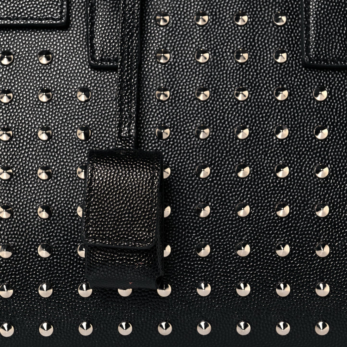 Grain De Poudre Studded Nano Sac De Jour Black
