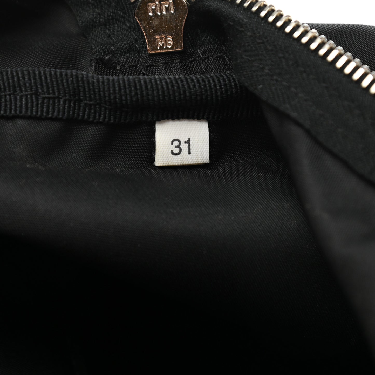 Tessuto Nylon Duffle Bag Black