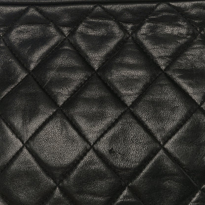 Chanel Lambskin Quilted Tassel Camera Case Black 17 of 17