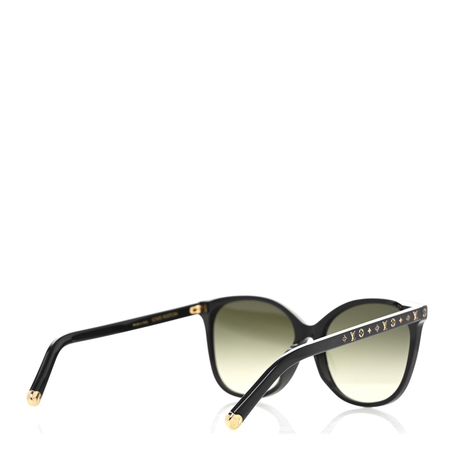 Louis Vuitton Acetate My Monogram Light Cat Eye Sunglasses Z1657E Black 4 of 8