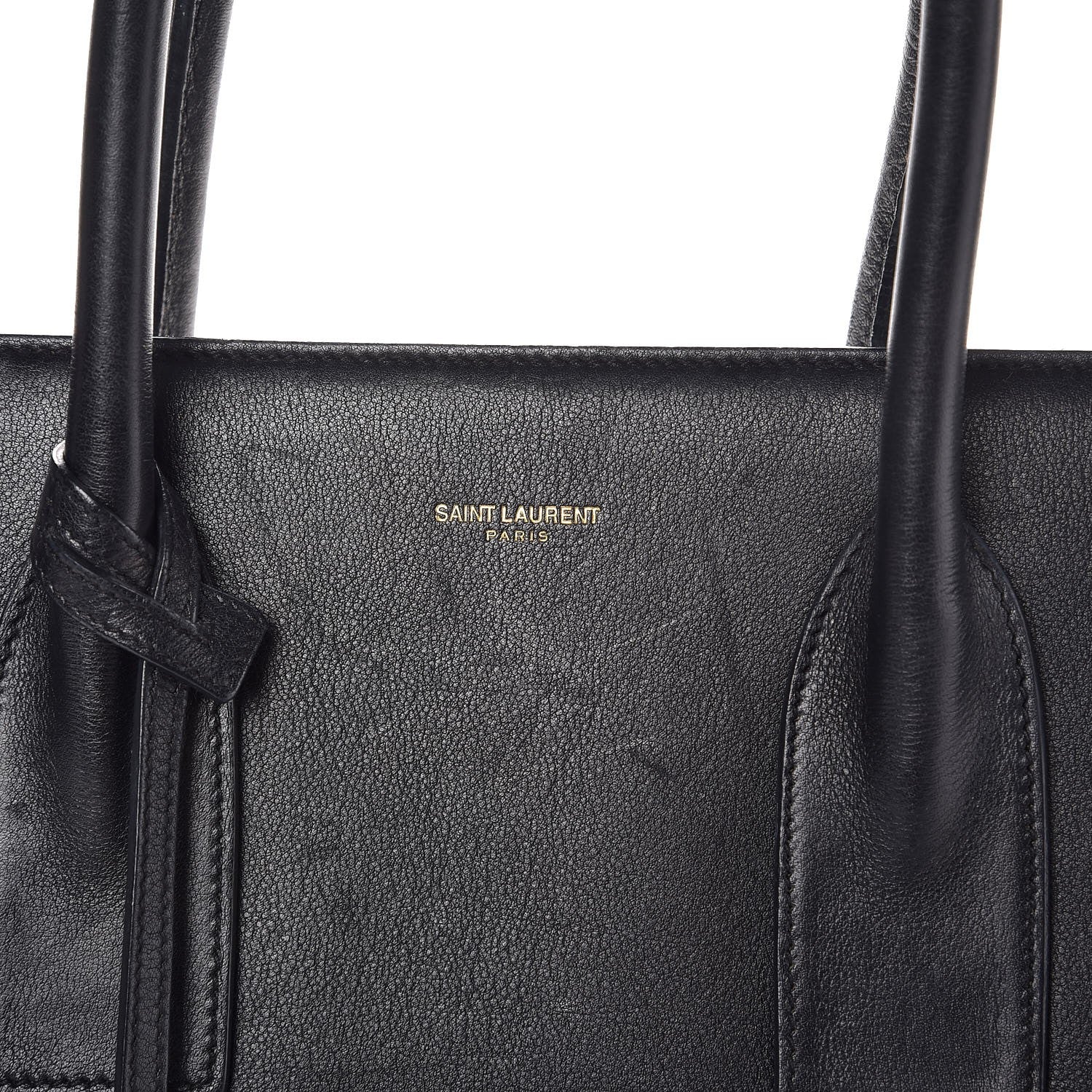 Saint Laurent Calfskin Large Sac De Jour Carryall Black 11 of 22
