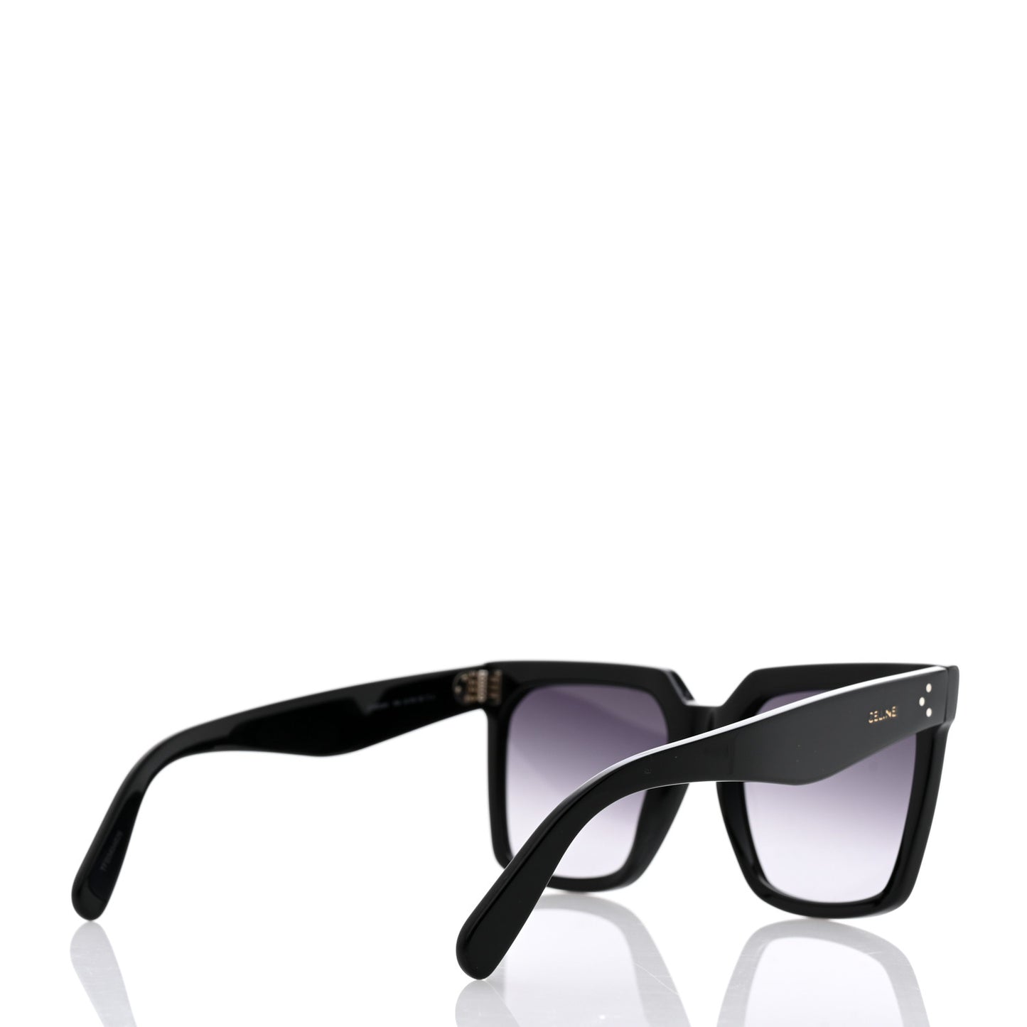 Acetate Polarized Oversized Sunglasses CL4055IN Black
