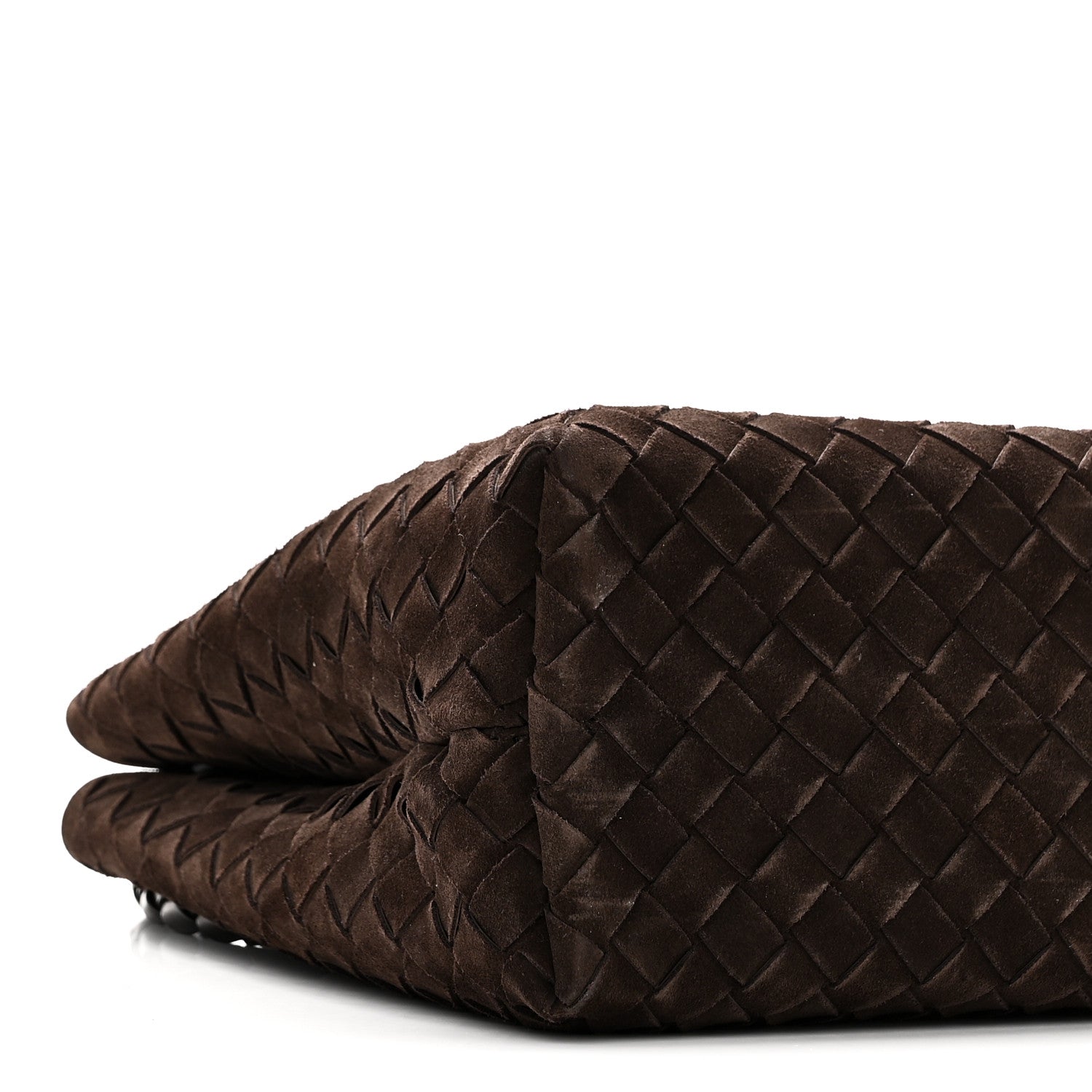 Bottega Veneta Suede Intrecciato Medium Andiamo Shoulder Bag Fondant 8 of 9