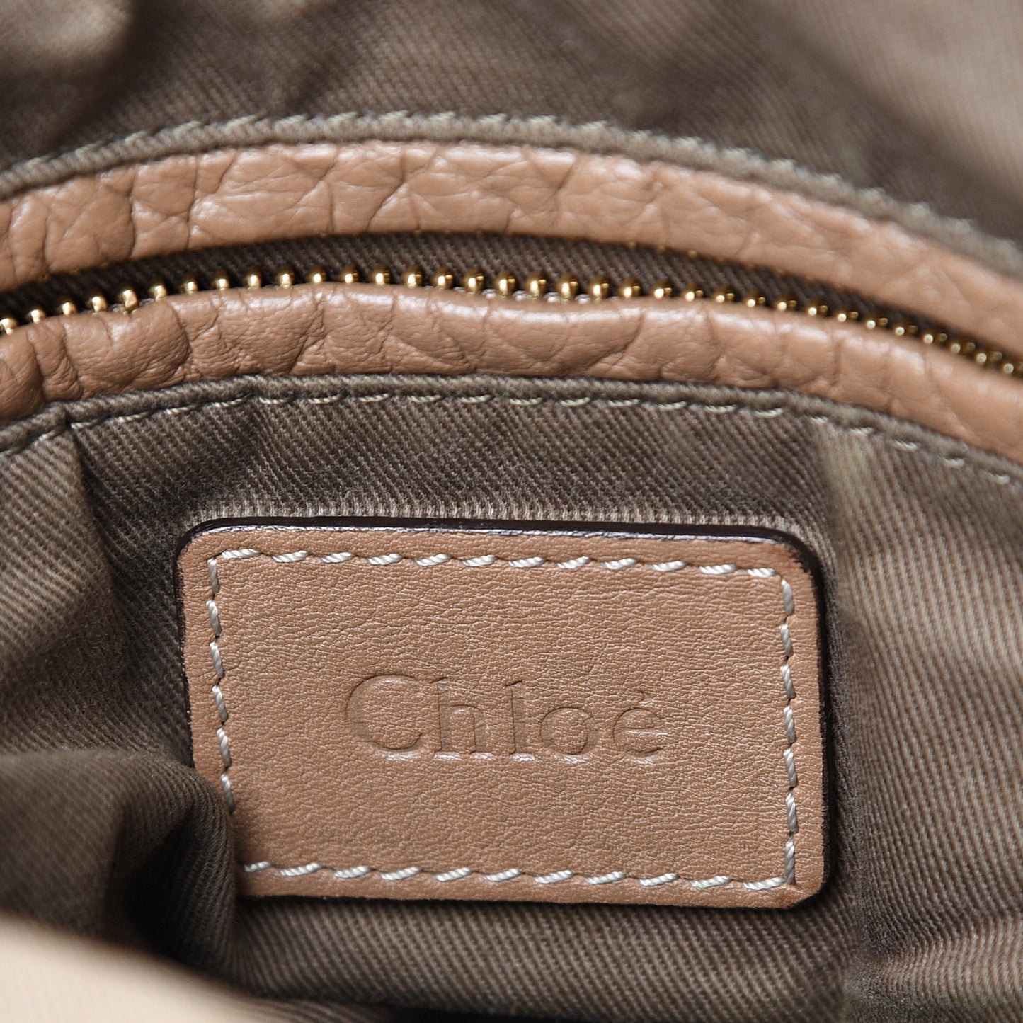 Calfskin Large Marcie Satchel Nut