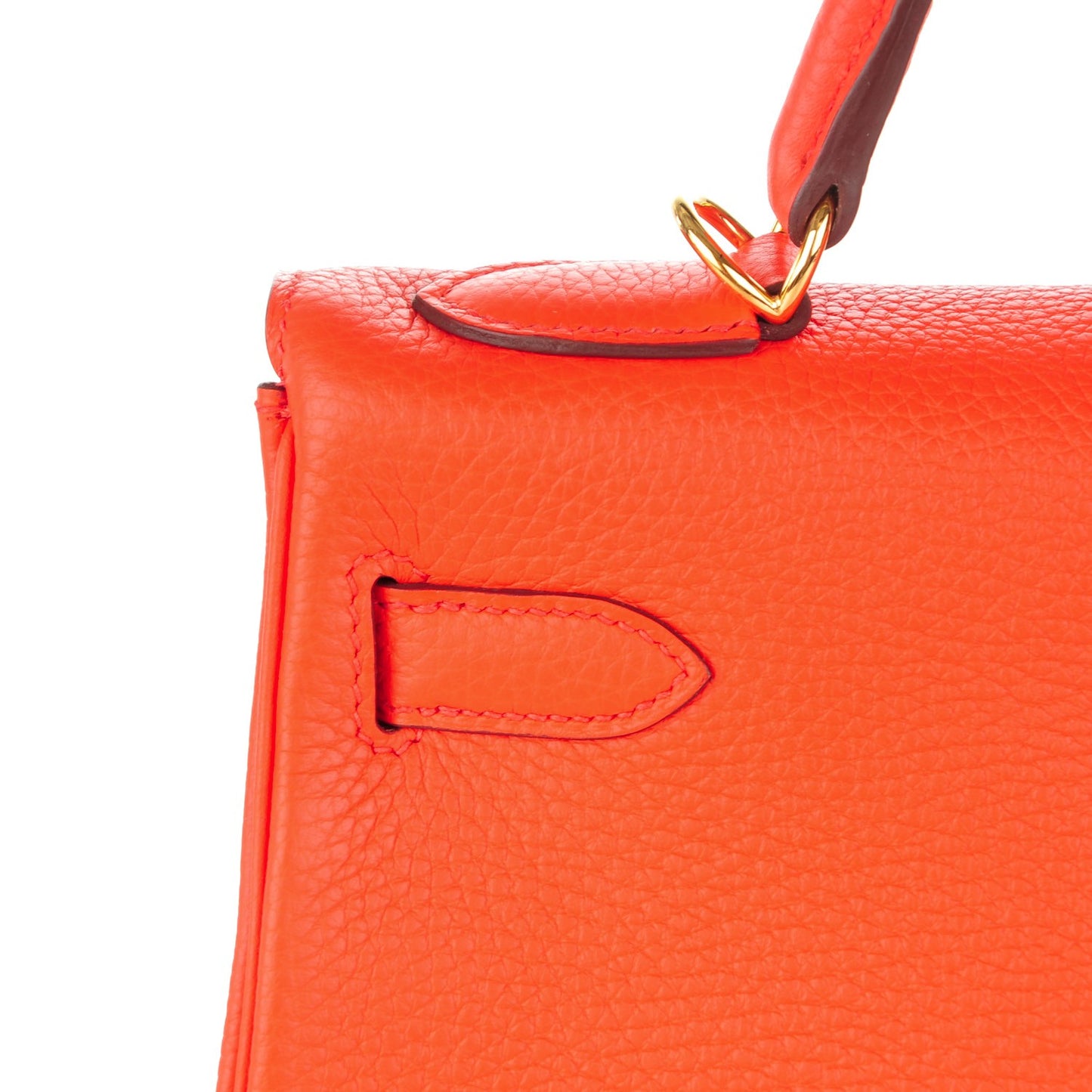 Taurillon Clemence Kelly Retourne 32 Orange Poppy