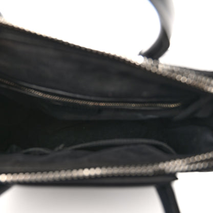Givenchy Calfskin Geometric Embossed Small Antigona Black 5 of 12