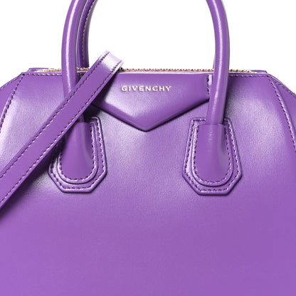 Givenchy Shiny Lord Calfskin Mini Antigona Ultraviolet 7 of 9