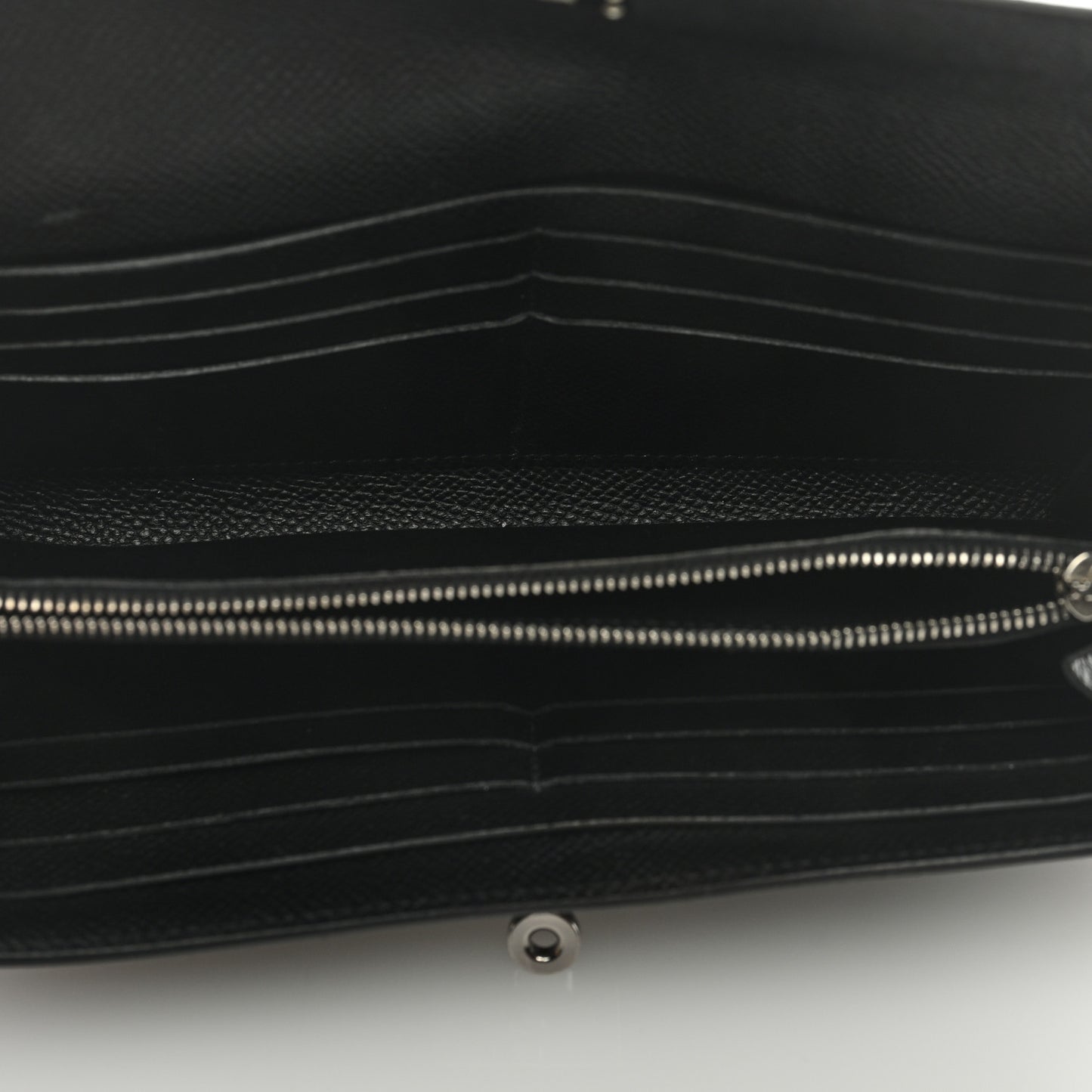 Epsom Kelly Longue Wallet Black