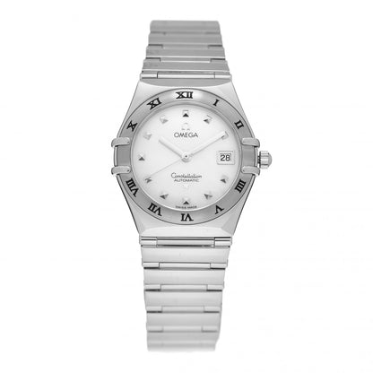 Omega Stainless Steel Mother of Pearl 27mm Constellation Automatic Watch 1591.71.00 1 of 5
