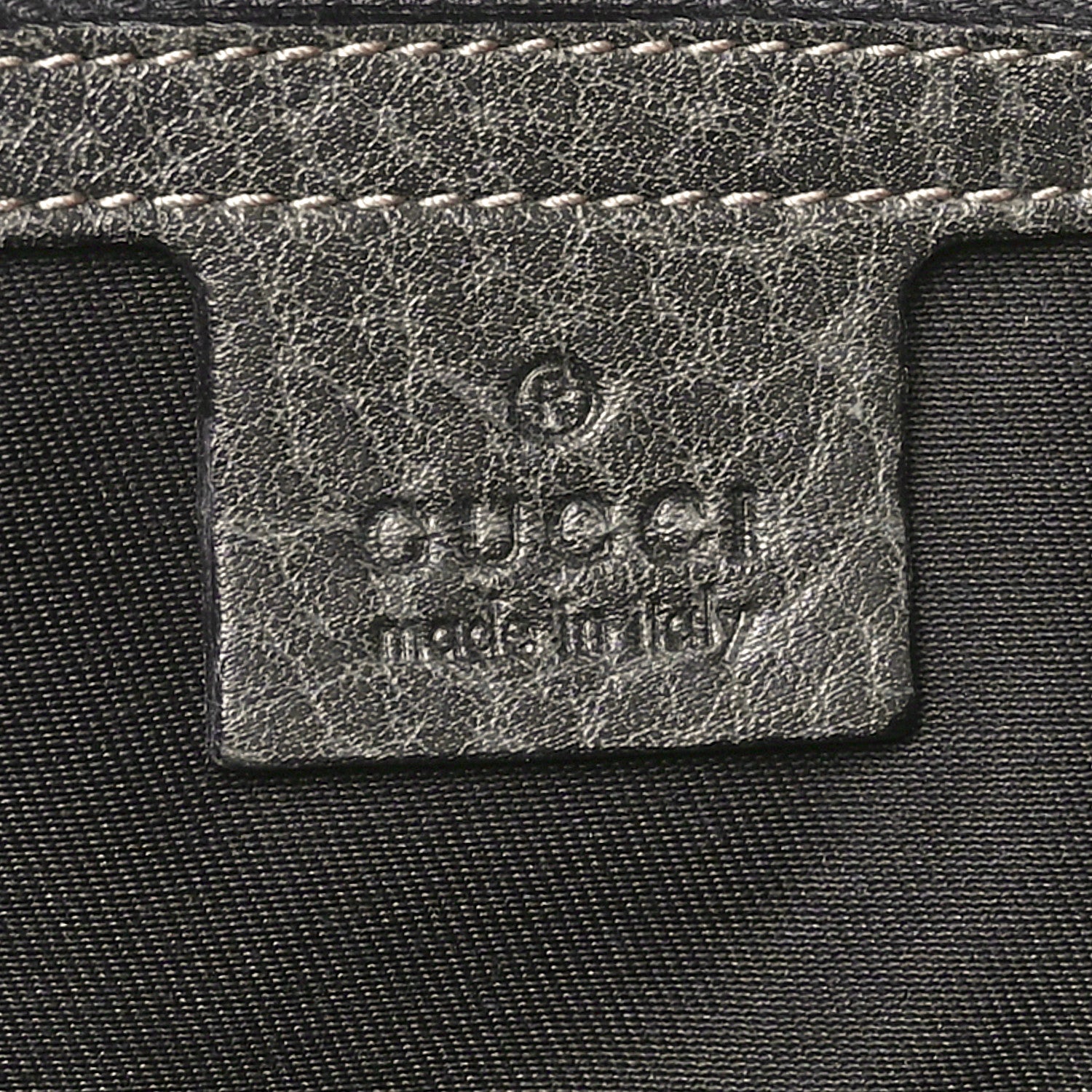 Gucci Calfskin Large New Pelham Shoulder Bag Grey 6 of 10
