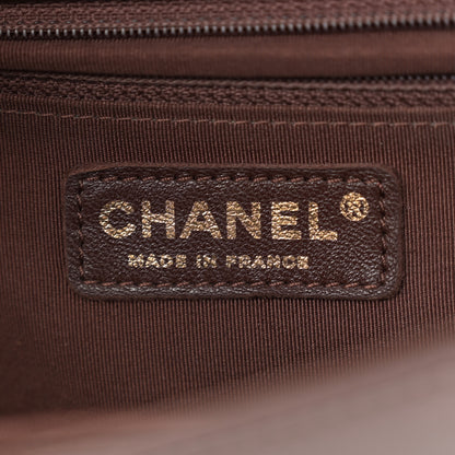Chanel Patent Calfskin New Medium Boy Flap Dark Red 6 of 12