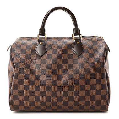 Louis Vuitton Damier Ebene Speedy 30 1 of 9