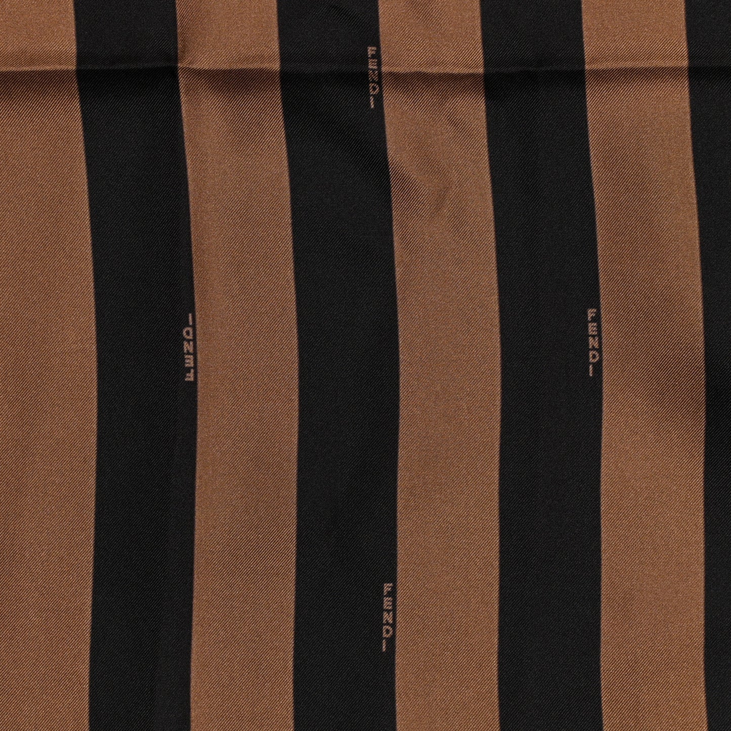 Silk Pequin Scarf Black Fango Rosso