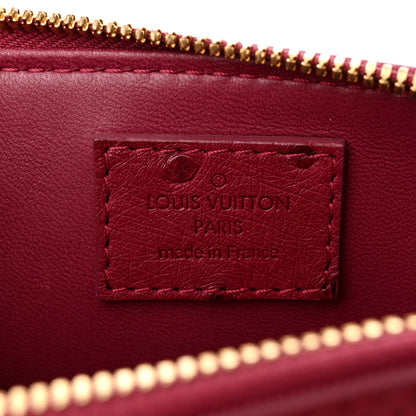 Louis Vuitton Ostrich Alma BB Fuchsia 6 of 10