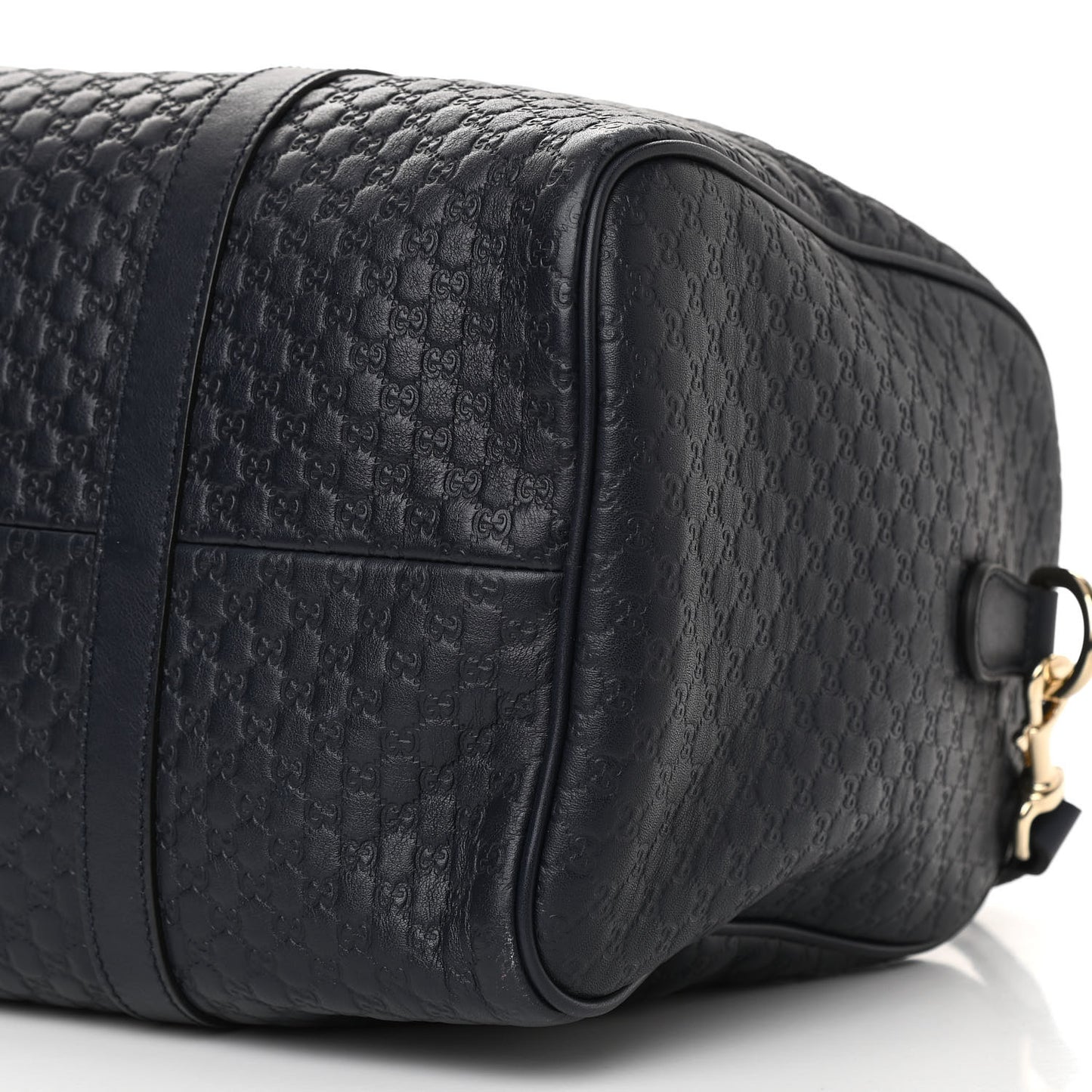 Microguccissima Medium Boston Navy