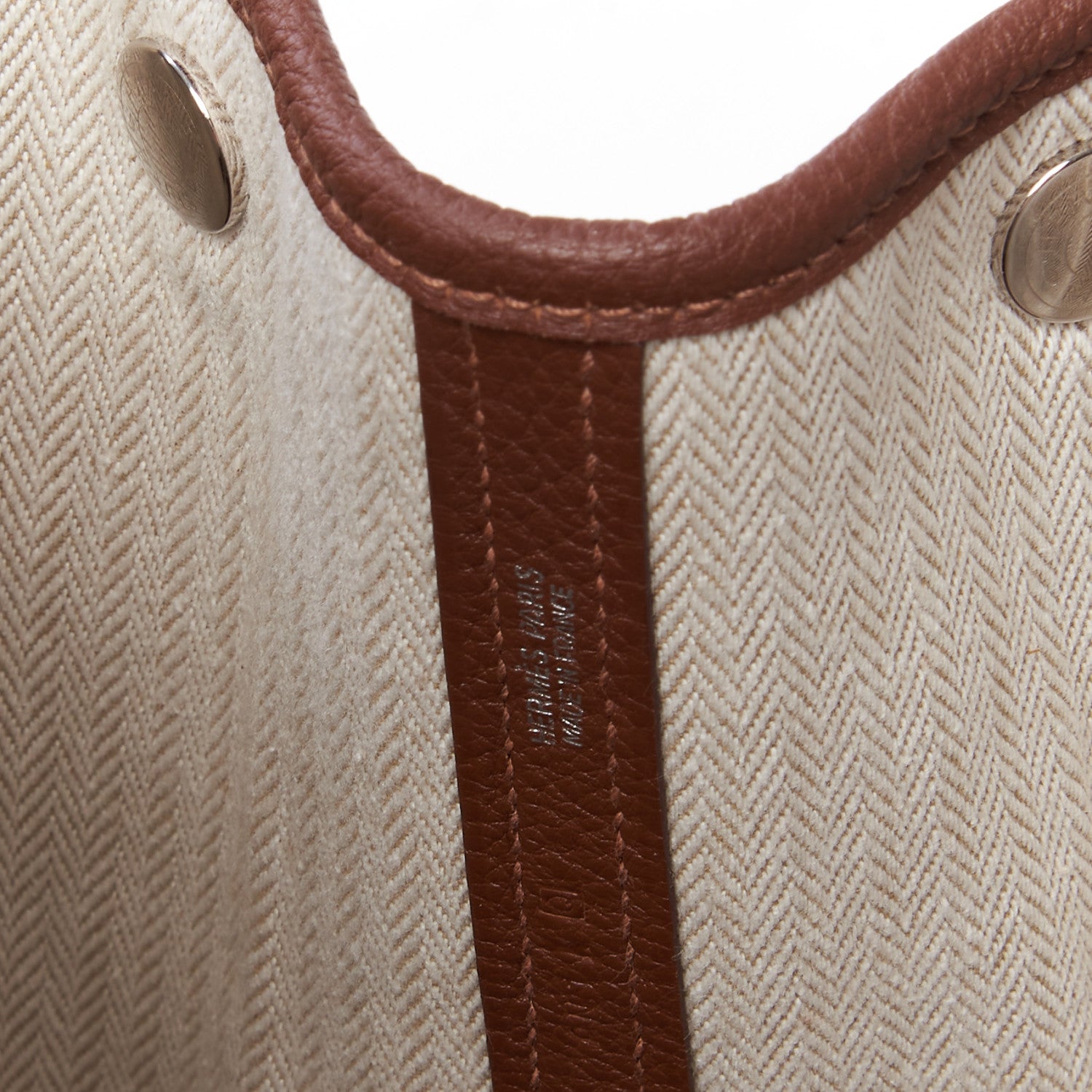 Hermes Negonda Garden Party 36 MM Marron D'Inde 7 of 7