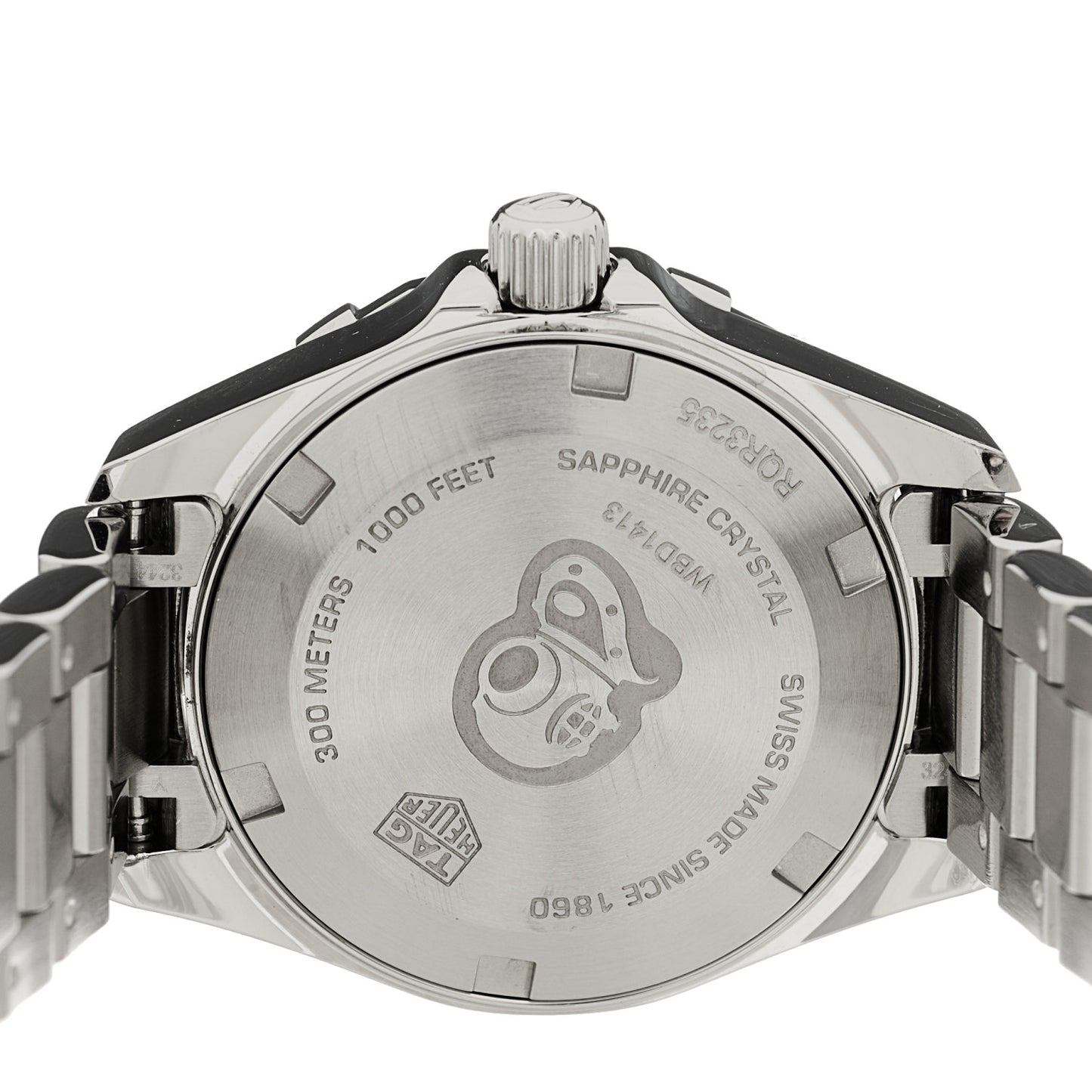 Stainless Steel Diamond Bezel Mother of Pearl 27mm Aquaracer Lady Quartz Watch WBD1413