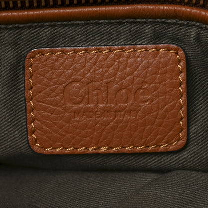 Chloe Calfskin Medium Marcie Satchel Tan 5 of 9