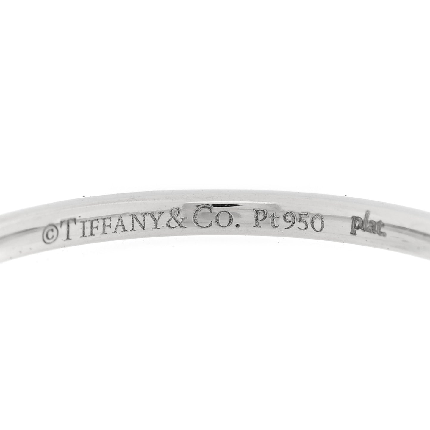 Platinum 1.5mm True Band Ring 56 7.5
