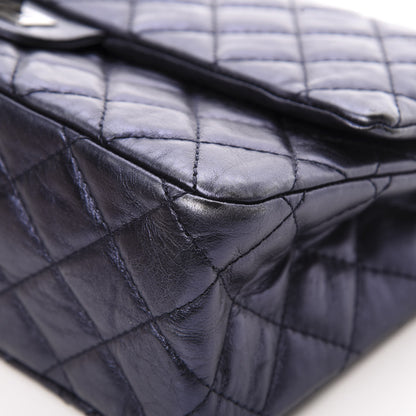 Chanel Metallic Calfskin Quilted 2.55 Reissue 226 Flap Marine Fonce 10 of 15
