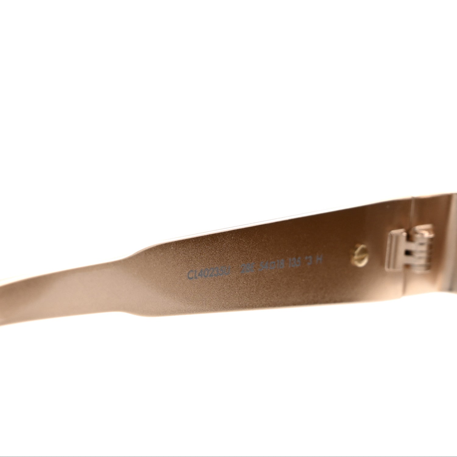 Celine Metal Triomphe Sunglasses CL40235U Gold Brown 6 of 9