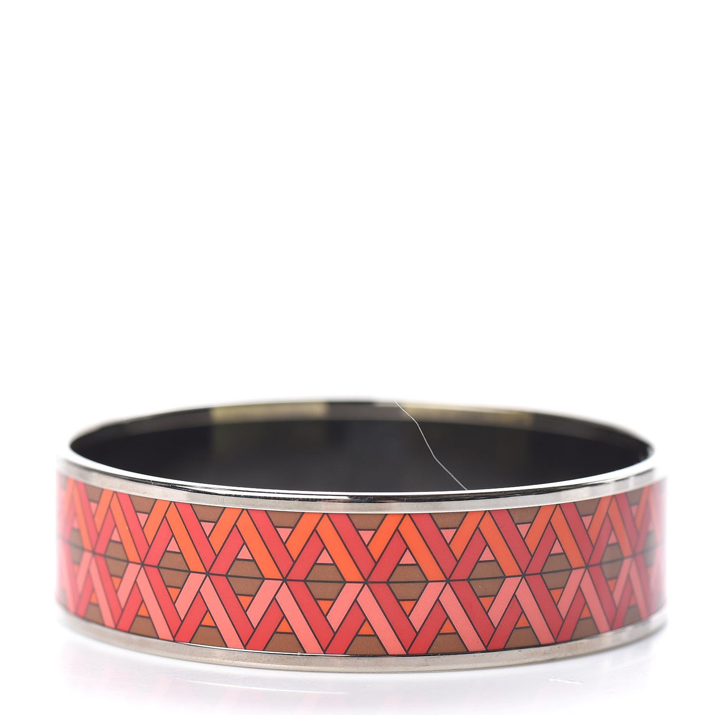 Enamel Printed Carre Cube Wide Bracelet 65 Monorouge