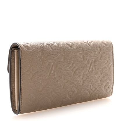 Louis Vuitton Empreinte Sarah Wallet Tourterelle 3 of 7