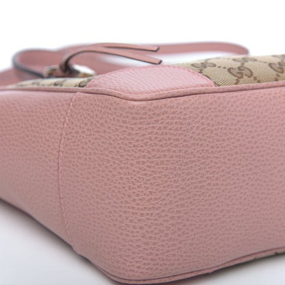Gucci Monogram Small Bree Tote Beige Soft Pink 9 of 10