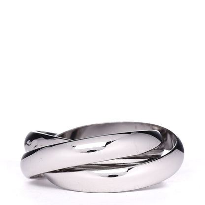 Cartier 18K White Gold Classic Trinity Ring 51 5.75 3 of 7