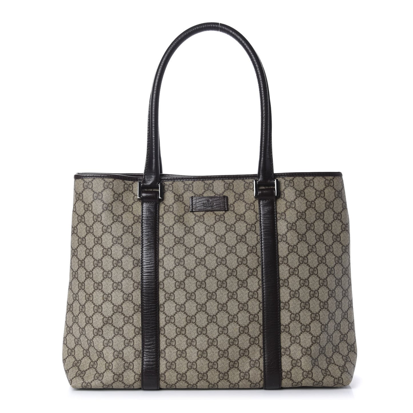 GG Plus Monogram Medium Joy Tote Brown