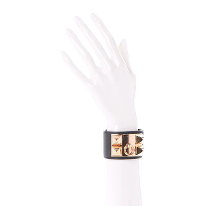 Hermes Epsom Collier de Chien CDC Bracelet S Black 2 of 7