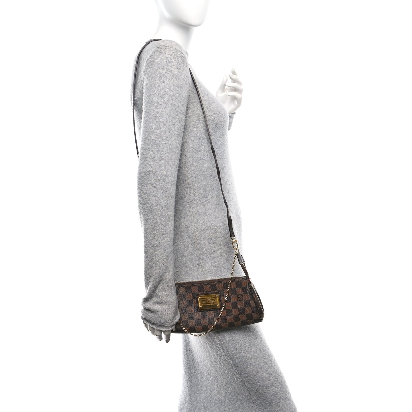 Damier Ebene Eva Clutch