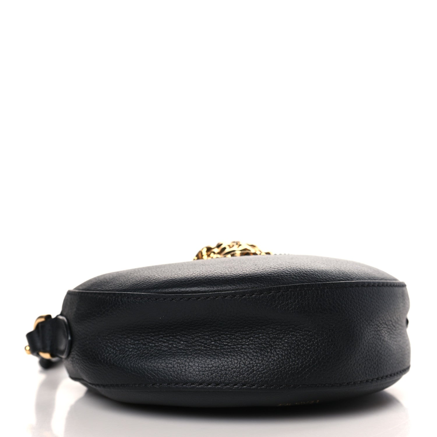 Versace Calfskin La Medusa Round Camera Bag Black 4 of 8