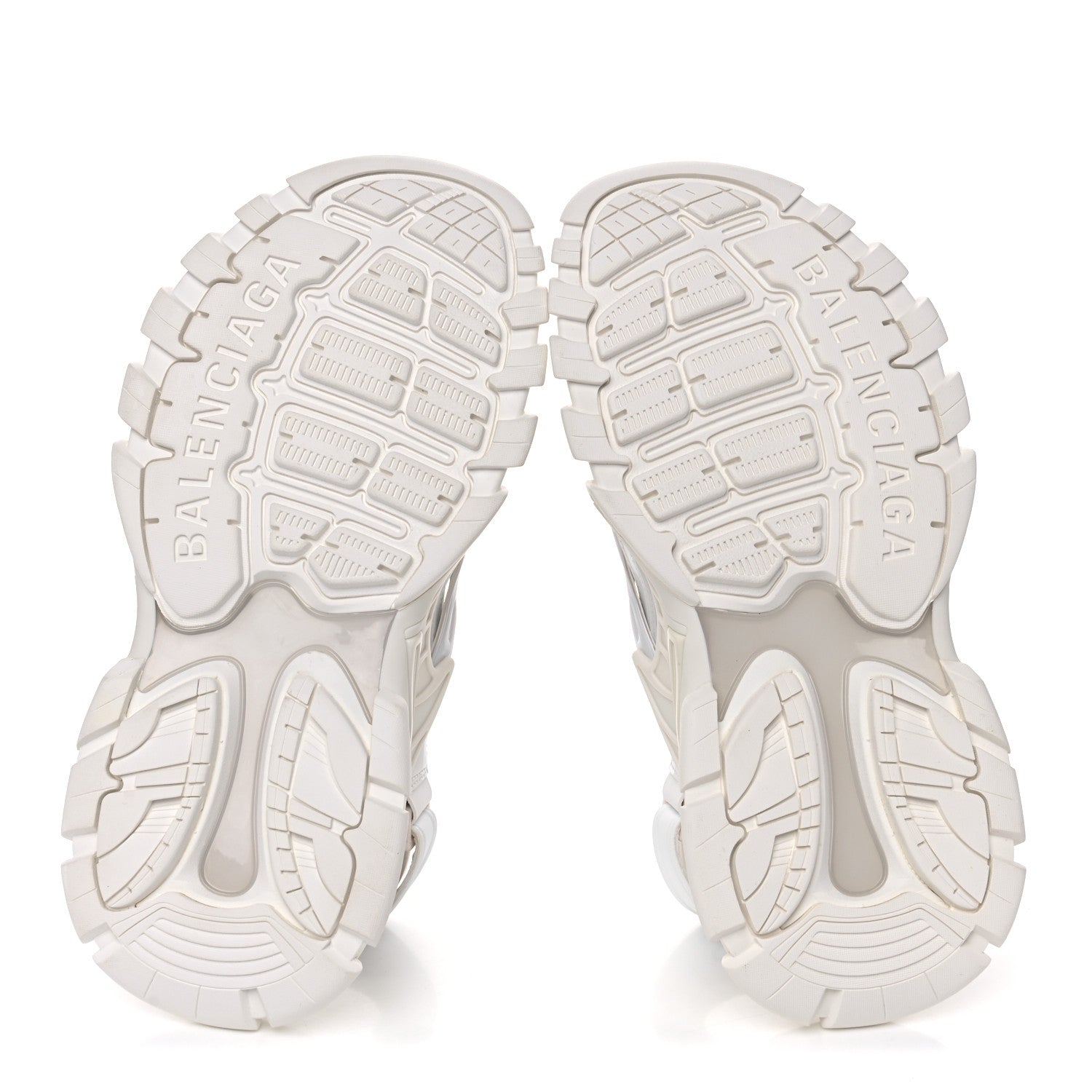 Balenciaga Neoprene Rubber Womens Track Sandals 38 White 5 of 10