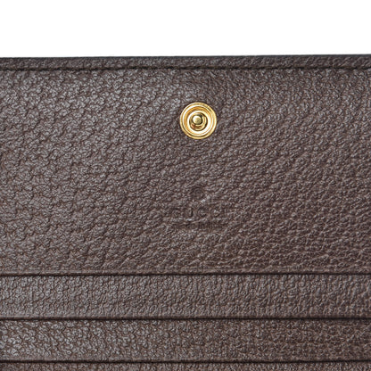 Gucci GG Supreme Monogram Web Ophidia Card Case Beige New Acero 6 of 6