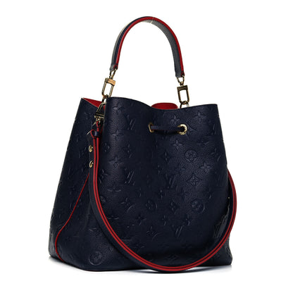 Louis Vuitton Empreinte Neonoe MM Marine Rouge 3 of 7