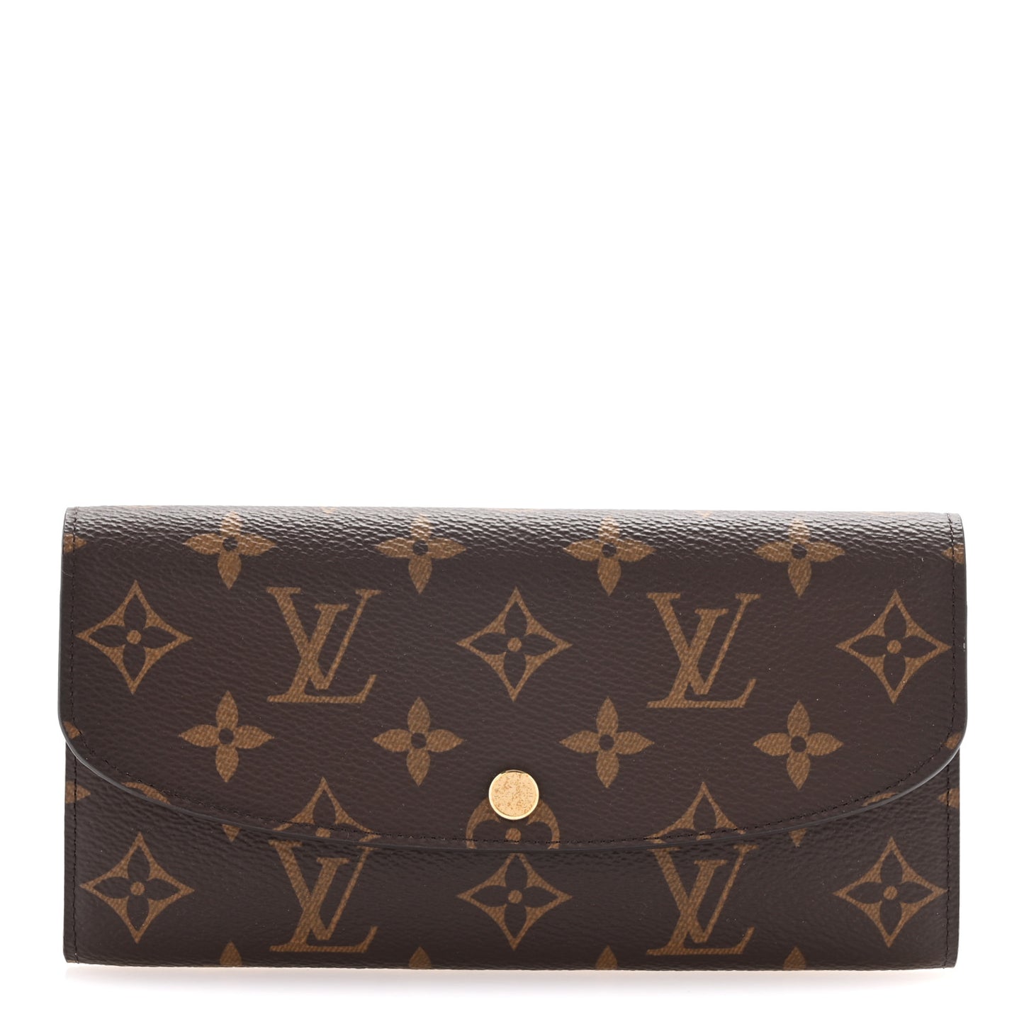 Monogram Emilie Wallet Rose Ballerine